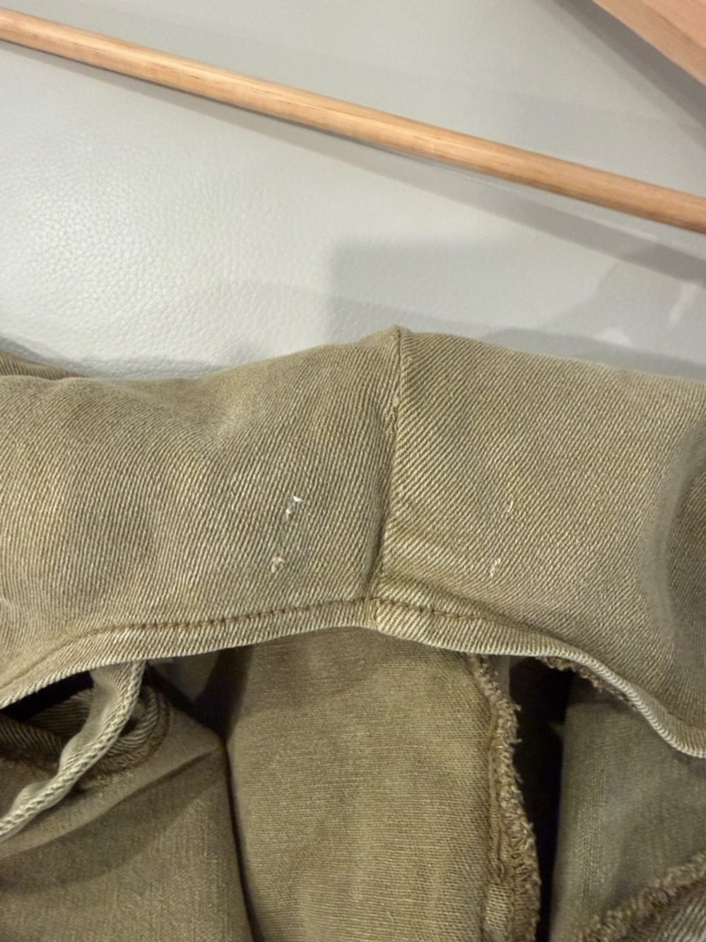 Zenana Outfitters Olive-Tan Utility Overalls - Picture 7 of 7